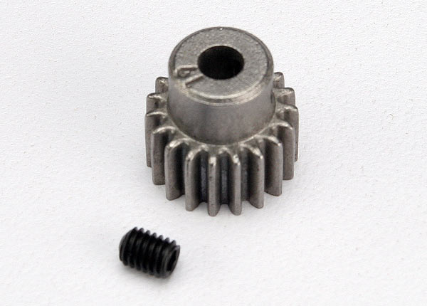 Traxxas 2419 Gear, 19-T pinion (48-pitch) / set screw - TRA2419