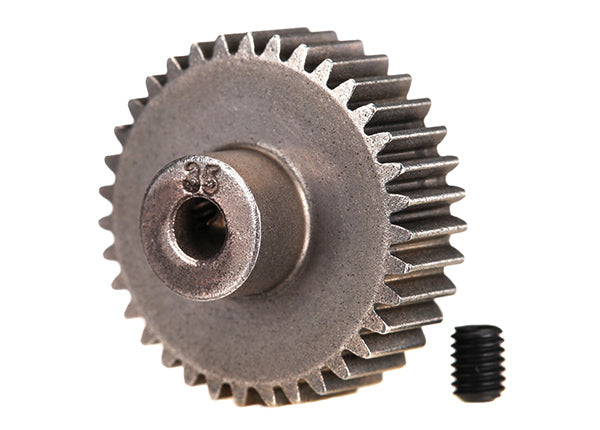 Traxxas 2435 Gear ,  35-T pinion (48-pitch) /  set screw - TRA2435