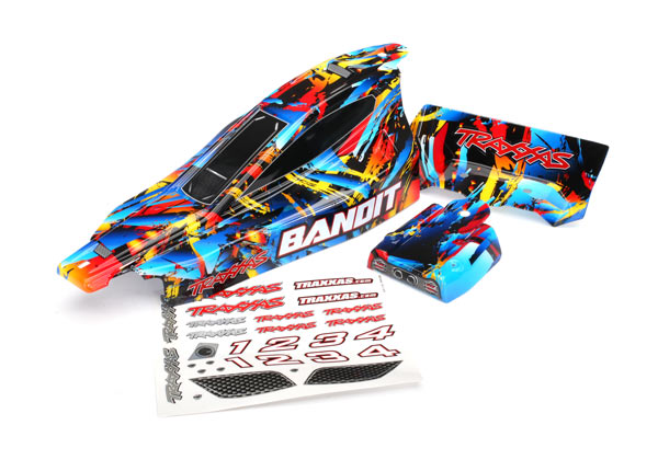 Traxxas 2448 Body, Bandit, Rock n' Roll (painted, decals applied) - TRA2448
