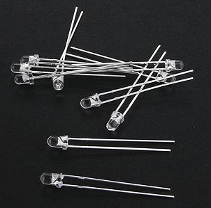 Digitrax Accessories -- ACC-T1W - Warm White LEDs - 10-Pack - 245-ACCT1W