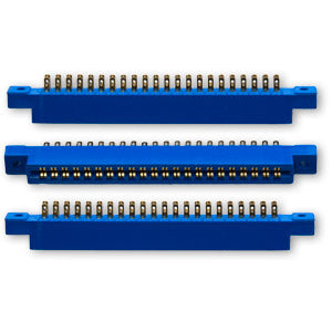 Digitrax Connectors -- 44-Position Card-Edge Connector pkg(3) - 245-CARDEDGE