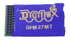 Digitrax DH127MT Mobile DCC Decoder -- 21MT Interface, 1 Amp, 2 FX7 Functions