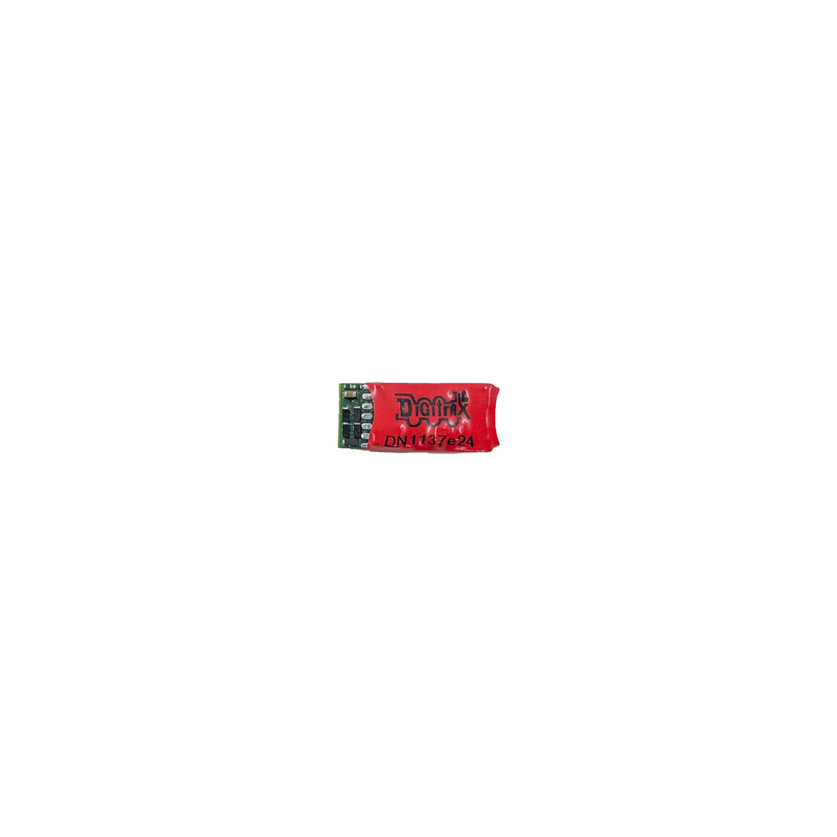 Digitrax DN1137E24 Mobile DCC Decoder -- E24 Socket Interface, 13 FX3 Functions