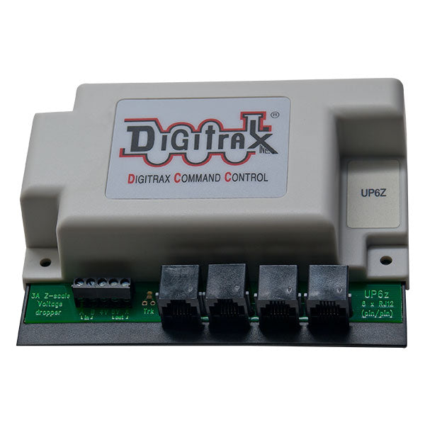 Digitrax UP6Z LocoNet Universal Panel w/3 Amp Voltage Reducer - 245-UP6Z