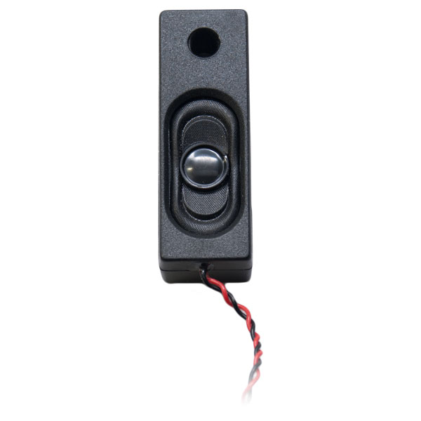 Digitrax Speaker w/Ported Enclosure & Wires -- Rectangular - 53 x 18 x 14mm, 32-Ohm - 245-SP531832B