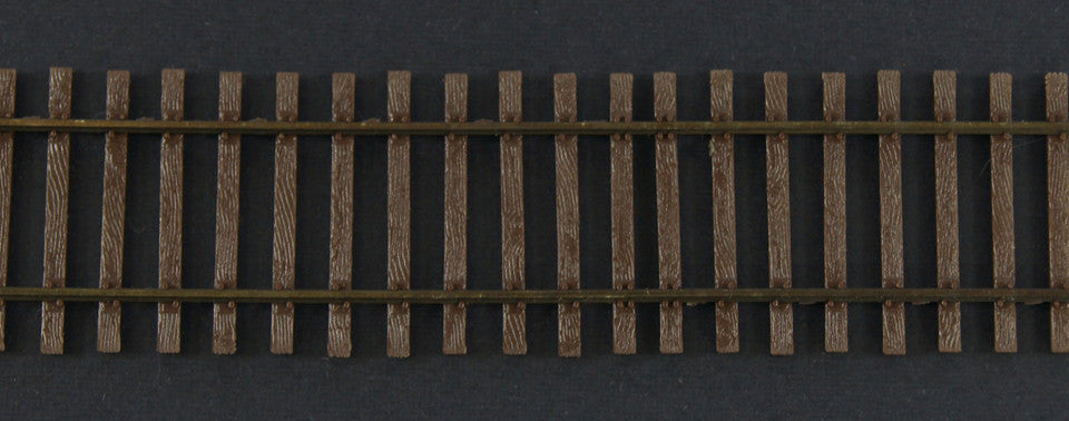 Micro Engineering 12-108 Standard Gauge Weathered Flex-Track(TM) - 3' Sections pkg(6) -- Code 55 Rail