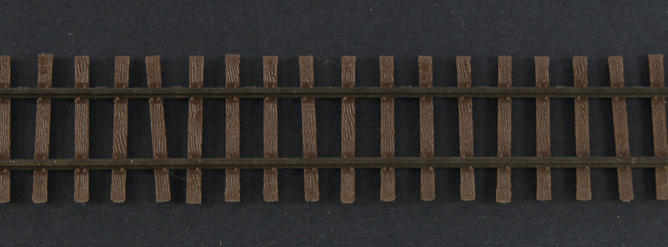 Micro Engineering 12-114 HOn3 Narrow Gauge HOn3 Weathered Flex-Track(TM) - 3' Sections pkg(6) -- Code 70 Rail