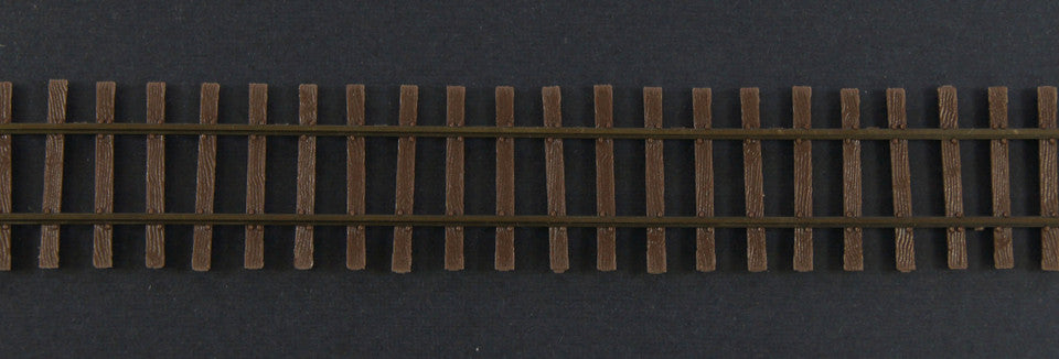 Micro Engineering 12-118 HOn3 Narrow Gauge HOn3 Weathered Flex-Track(TM) - 3' Sections pkg(6) -- Code 40 Rail