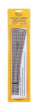 Micro Engineering 14-811 HO Code 70 #5a Standard Turnout - Ladder Track System -- Right Hand