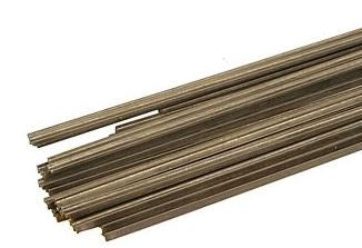 Micro Engineering 16-040 Weathered Nickel Silver Rail - 3' Long Pieces pkg -- Code 40 pkg(17)