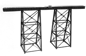 Micro Engineering 75-516 HOn3 Tall Steel Viaduct -- 150'