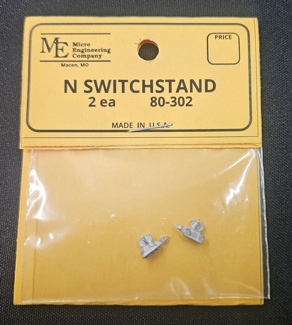 Micro Engineering 80-302 Switchstand pkg(2) -- Non-Operating