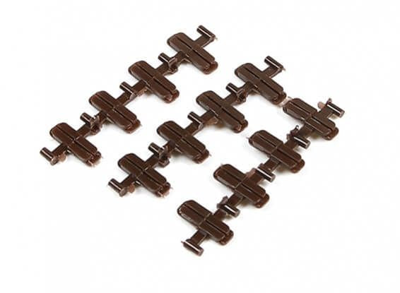 Micro Engineering 26-002 Plastic-Insulated Transition Rail Joiners pkg(8) -- Code 100 to 70
