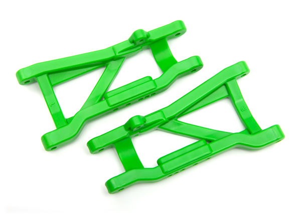 Traxxas 2555G Suspension Arms, green, Rear, heavy duty (2) - TRA2555G