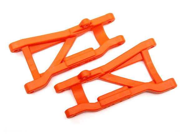 Traxxas 2555T Suspension Arms, orange, Rear, heavy duty (2) - TRA2555T