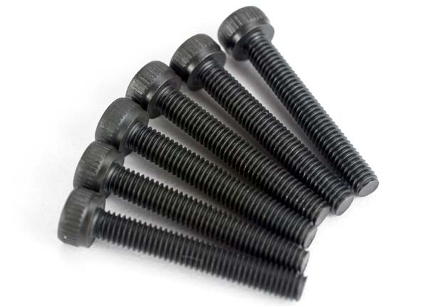 Traxxas 2585 Cylinder head bolts ,  marine 3x20mm CS (6) (TRX 2.5) - TRA2585