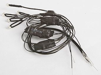 Evans Designs Universal Flashing LED 5/64" 1.8mm 7-19v AC, DC - 5 Pack -- Fast Flash Red - 266-U13FF