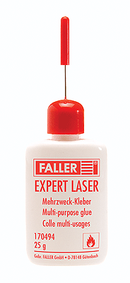 Faller Expert Laser Glue -- Multi-Purpose - 7/8oz 25g