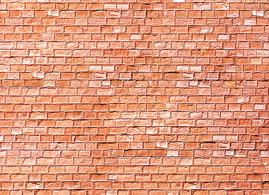 Faller HO Embossed Panel Building Material Sheet -- Cut Stone (red)
