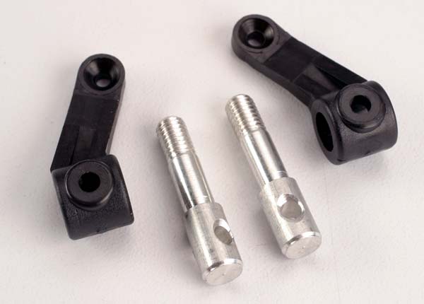 Traxxas 2737 Steering blocks/ aluminum Wheel spindles (l&r) - TRA2737
