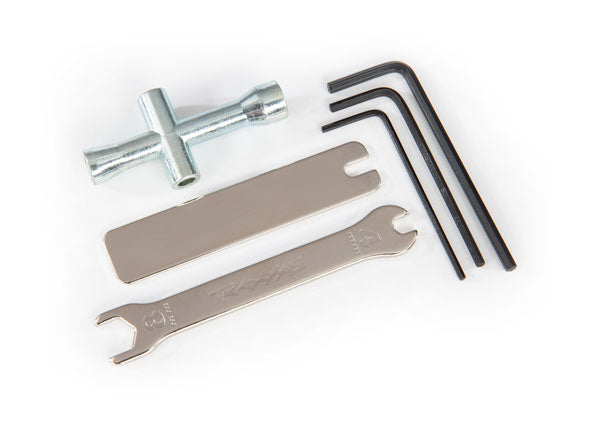 Traxxas 2748R Tool set (includes 1.5mm Hex wrench / 2.0mm Hex wrench / 2.5mm Hex wrench/ 4-way wrench/ 8mm & 4mm wrench/ U-joint wrench)