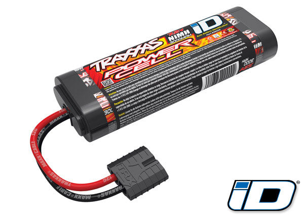 Traxxas 2922X Battery, Power Cell, 3000mAh (NiMH, 6-C flat, 7.2V) - TRA2922X