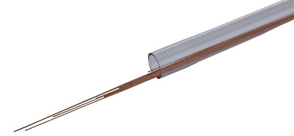 Tichy Train Group Phosphor-Bronze Wire - 8" 20.3cm Long -- .010" .03cm Diameter pkg(12)