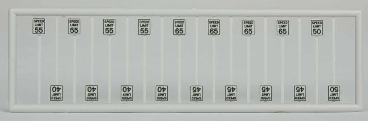 Tichy Train Group High Speed Limit Signs -- pkg(18) - 293-2607