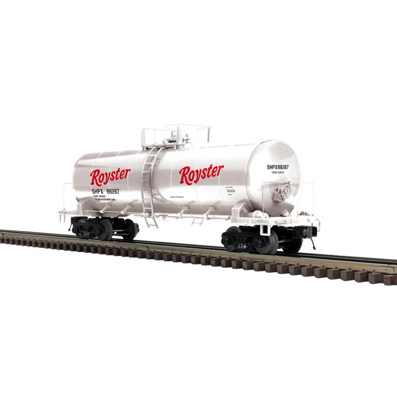 Atlas O 3001877 40' Modern Tank Car - 3-Rail - Ready to Run - Premier -- Royster SHPX (white, red) #88287