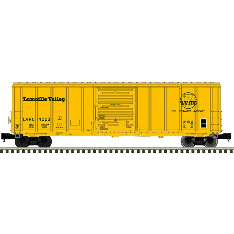 Atlas Premier (3-Rail) O PS-5344 Box Car Lamoille Valley (LVRC) #4015