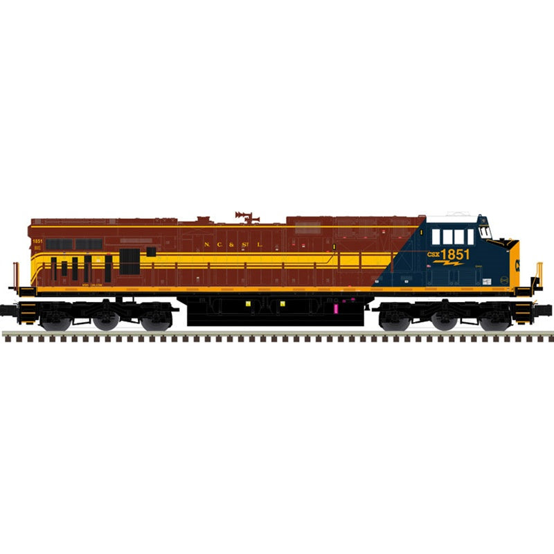 Atlas Premier (3-Rail) O ES44 Locomotive CSX* (NC&StL Heritage) #1851
