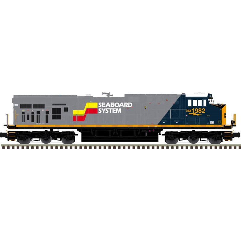 Atlas Premier (3-Rail) O ES44 Locomotive CSX* (Seaboard System Heritage) #1982