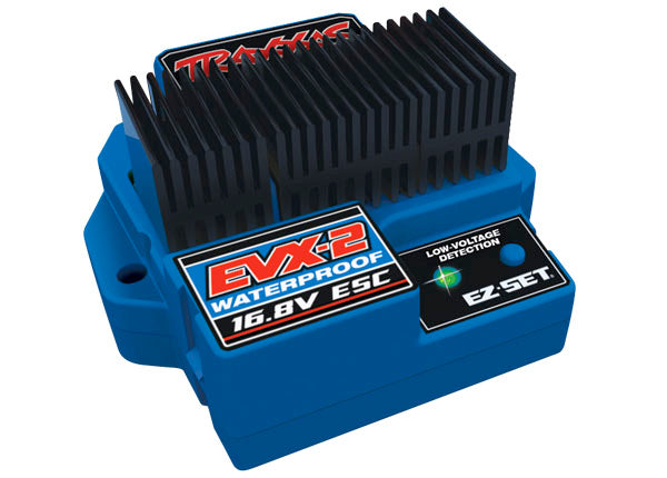 Traxxas 3019R EVX-2 Electronic Speed Control (land version ,  low-voltage detection ,  fwd / rev) - TRA3019R