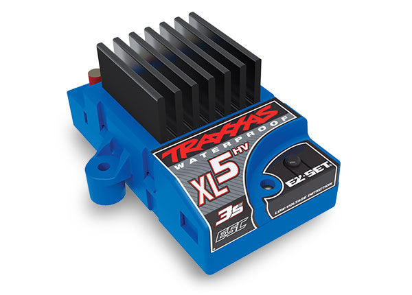 Traxxas 3025 XL-5HV 3s Electronic Speed Control, Waterproof (low-voltage detection, fwd/rev/brake) - TRA3025