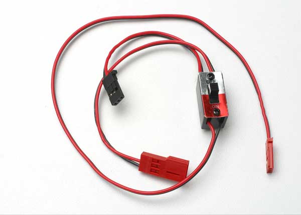 Traxxas 3034 Wiring harness for RX Power Pack, nitro vehicles (includes on/off switch and charge jack) - TRA3034