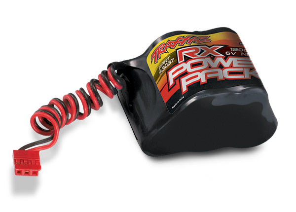 Traxxas 3037 Battery, RX Power Pack (5-cell hump style, NiMH, 1200mAh) - TRA3037