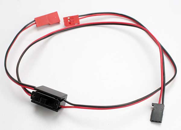 Traxxas 3038 Wiring harness, on-board radio system (includes on/off switch and charge jack) (Jato) - TRA3038