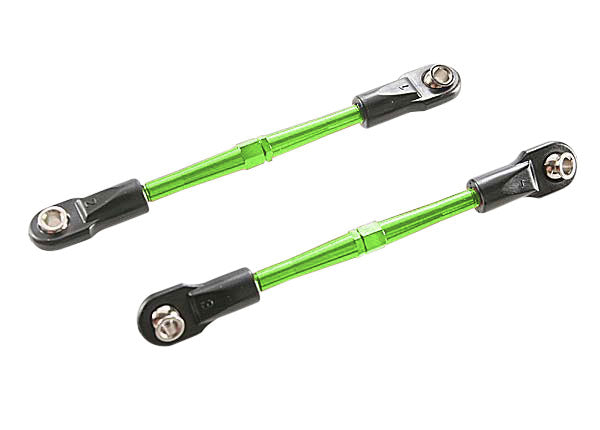 Traxxas 3139G Turnbuckles, aluminum (green-anodized), toe links, 59mm (2) (assembled w/ rod ends & hollow balls) (requires 5mm aluminum wrench #5477) - TRA3139G
