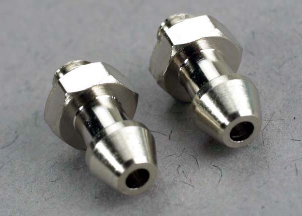 Traxxas 3296 Fittings, inlet (nipple) for fuel or water cooling (2) - TRA3296