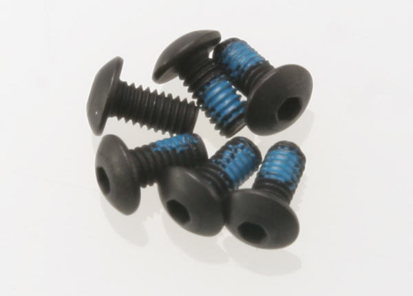 Traxxas 3347 Screws , 2.5x5mm button-head machine (Hex drive) (6) - TRA3347