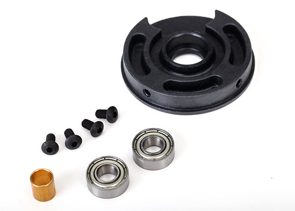 Traxxas 3352R Rebuild kit, Velineon 3500 (includes plastic endbell, 5x11x4mm ball bearings (2), 2.5x5mm BCS (with threadlock) (4), Rear Bushing) - TRA3352R