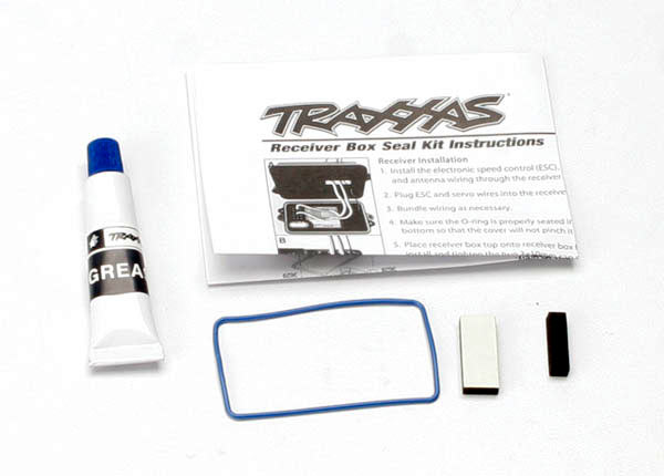 Traxxas 3629 Seal kit, receiver box (includes o-ring, seals, and silicone grease) - TRA3629