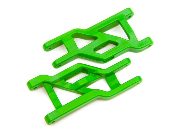 Traxxas 3631G Suspension Arms, green, Front, heavy duty (2) - TRA3631G