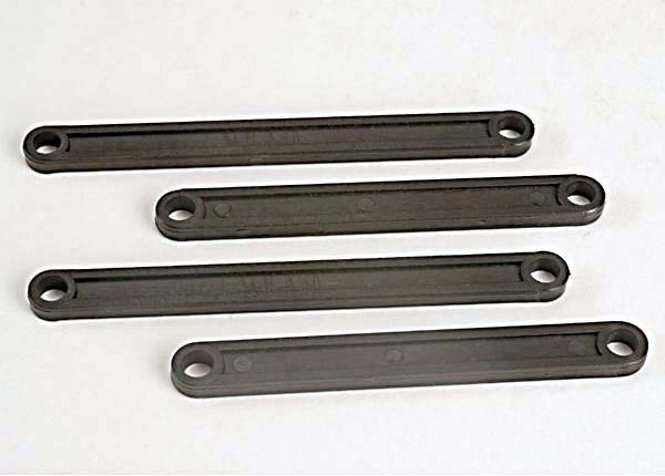 Traxxas 3641 Camber link set (plastic/ non-adjustable) (Front & Rear) (black) - TRA3641