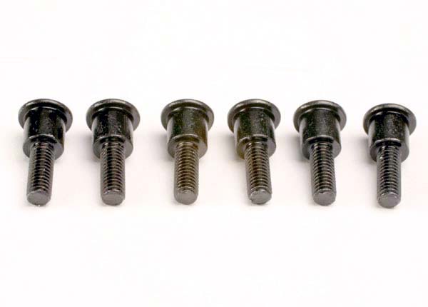 Traxxas 3642 Attachment Screws, shock (3x12mm shoulder Screws) (6) - TRA3642