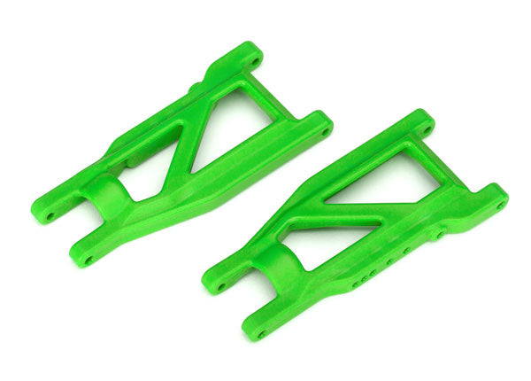Traxxas 3655G Suspension Arms, green, Front/Rear (left & right), heavy duty (2) - TRA3655G