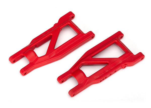 Traxxas 3655L Suspension Arms, - Red, Front/Rear (left & right), heavy duty (2) - TRA3655L
