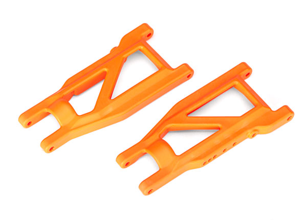 Traxxas 3655T Suspension Arms , orange , Front / Rear (left & right) , heavy duty (2) - TRA3655T
