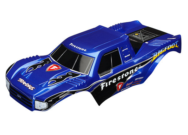 Traxxas 3658 Body , Bigfoot Firestone , Officially Licensed replica (painted , decals applied) - TRA3658