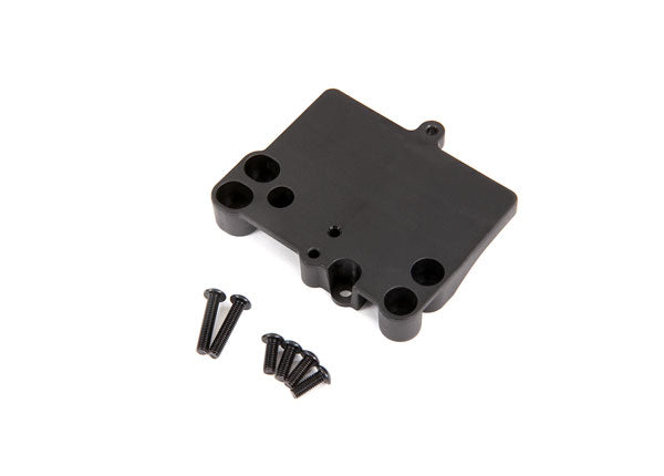 Traxxas 3725R Mounting Plate, electronic speed control (for installation of XL-5/VXL into Bandit or Rustler) - TRA3725R